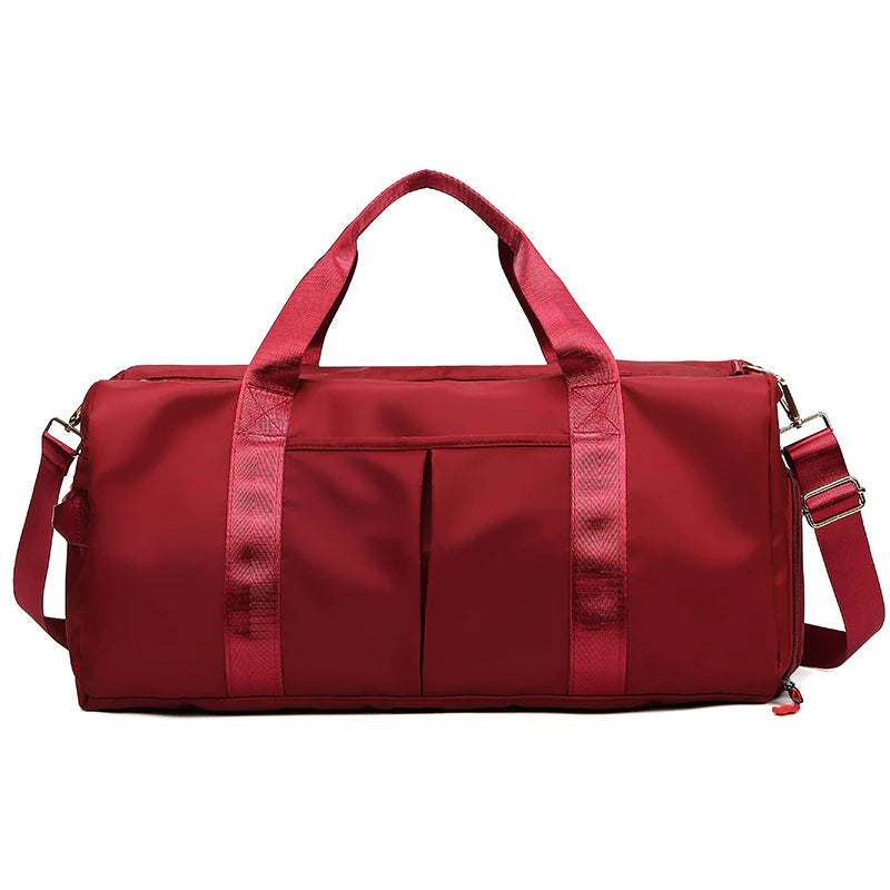 Waterproof Fitness Sports Travel Duffel Bag - Versatile Weekender for All Genders