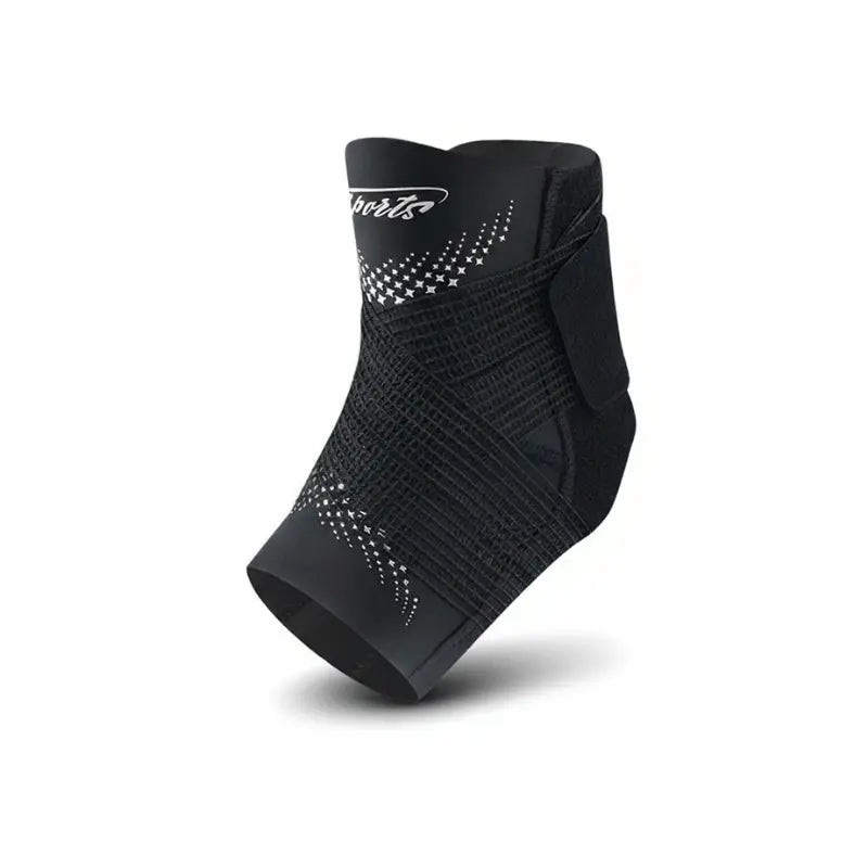 Breathable Adjustable Ankle Support Brace for Sports and Fitness Activities