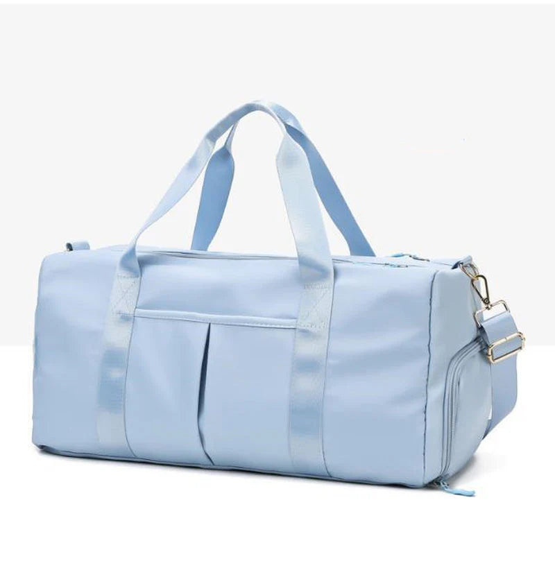 Waterproof Fitness Sports Travel Duffel Bag - Versatile Weekender for All Genders