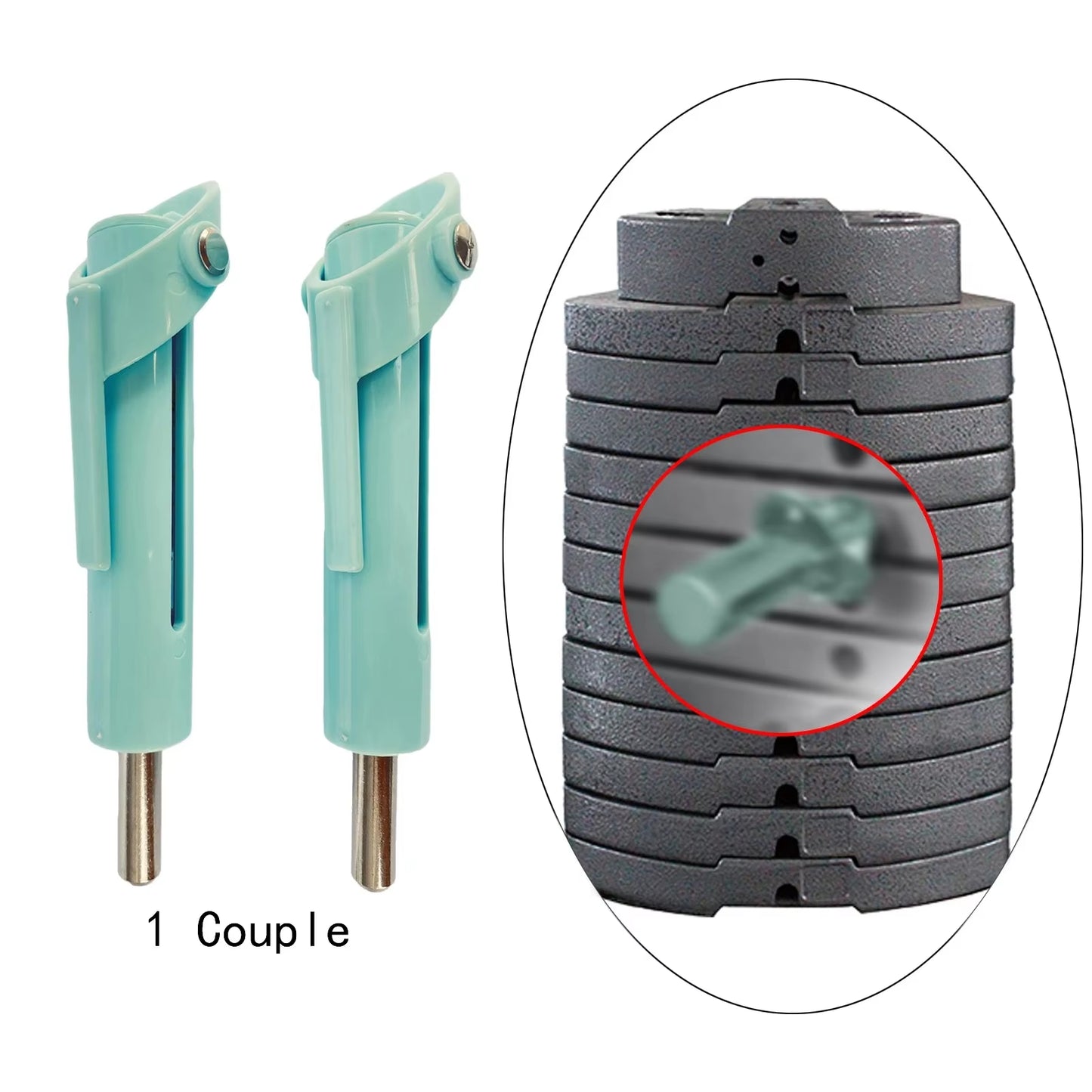 Universal Portable Weight Loading Pin for Gym Equipment - Multifunctional Weight Stack Replacement Accessory