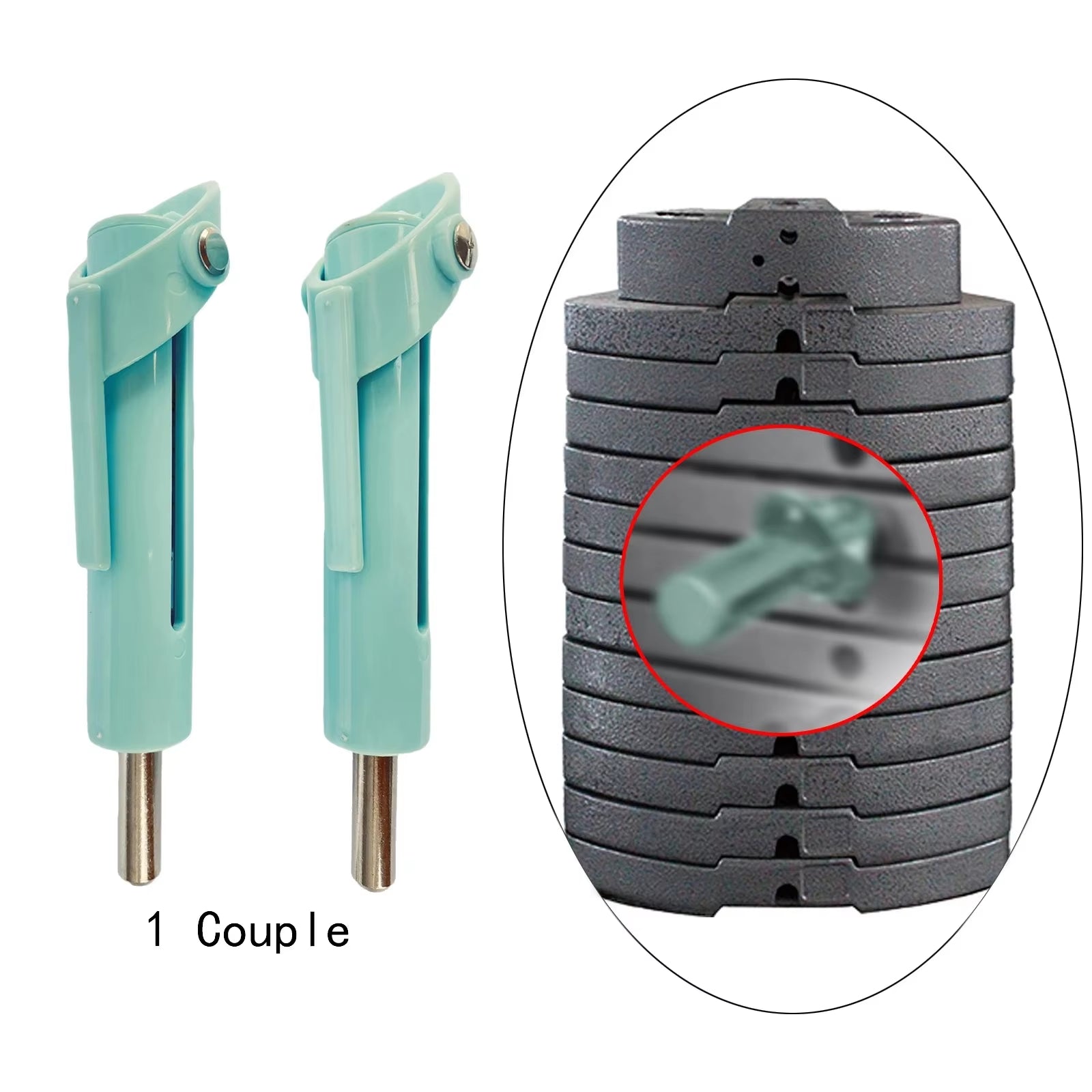 Universal Portable Weight Loading Pin for Gym Equipment - Multifunctional Weight Stack Replacement Accessory