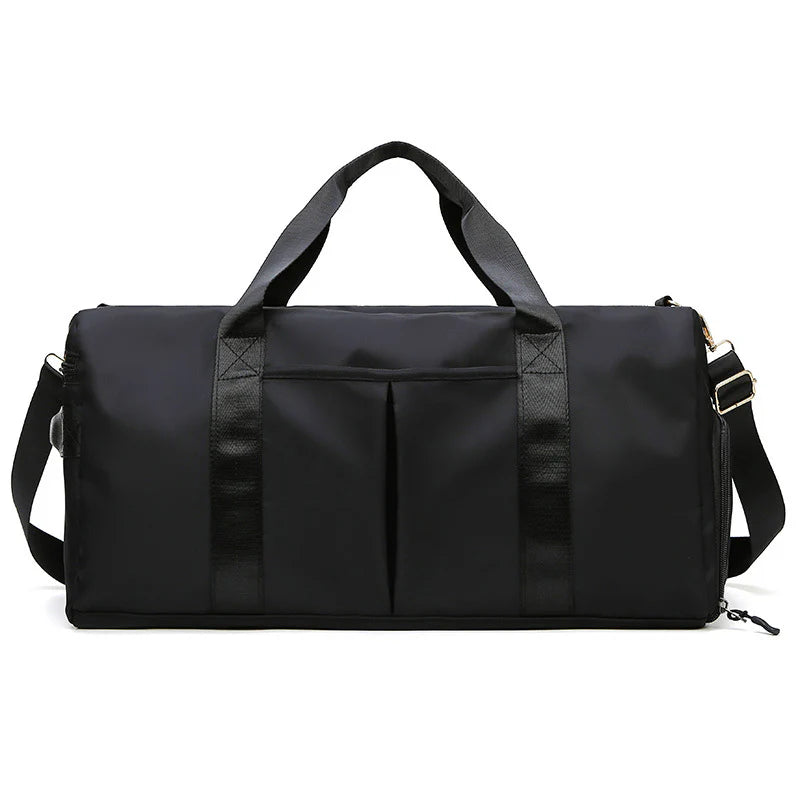 Waterproof Fitness Sports Travel Duffel Bag - Versatile Weekender for All Genders