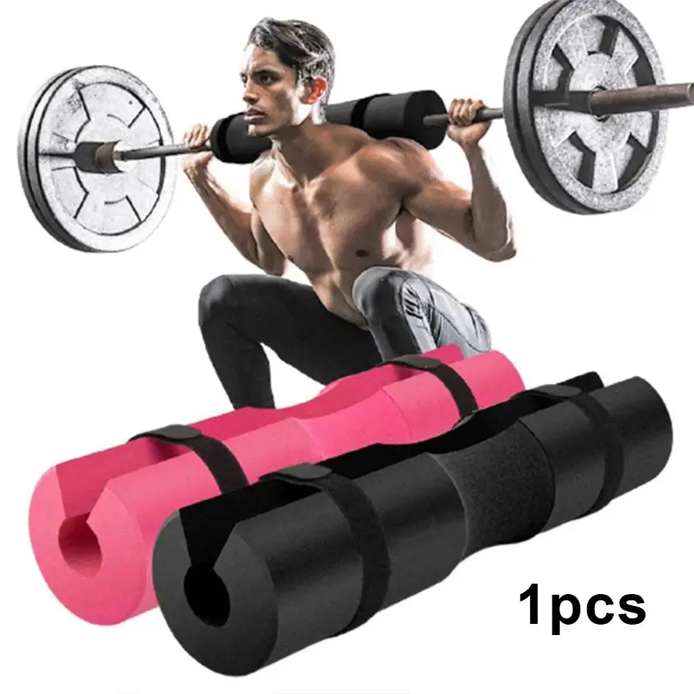 Neck and Shoulder Protection Pad for Weight Training - Thick Foam Barbell Squat Guard - Unisex Gym Fitness Strap and Accessories