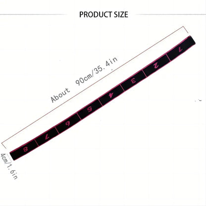 Yoga Resistance Bands for Shoulder Relief and Back Stretching - Essential for Yoga, Pilates, and Workouts - Ideal for All Skill Levels | Premium Fitness Gift for Women