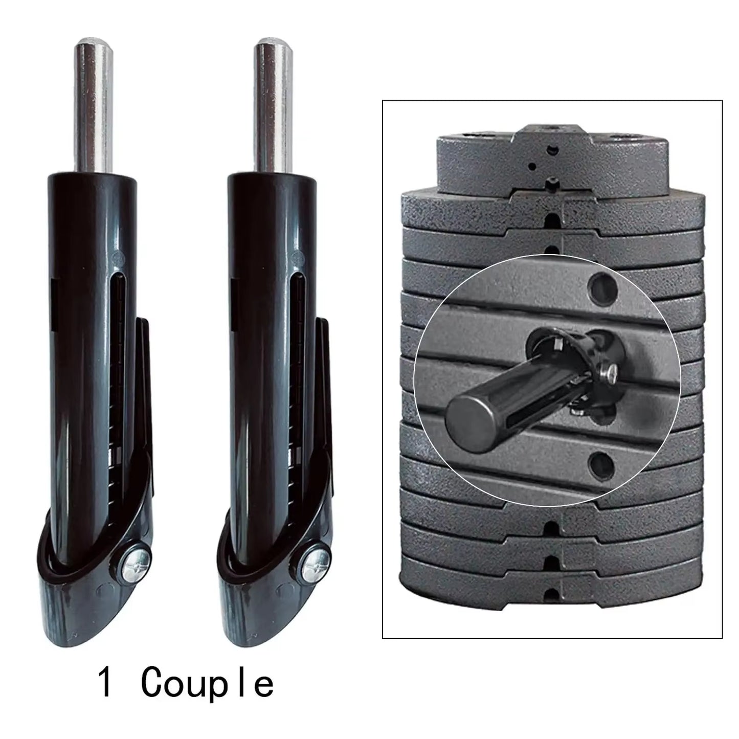 Universal Portable Weight Loading Pin for Gym Equipment - Multifunctional Weight Stack Replacement Accessory